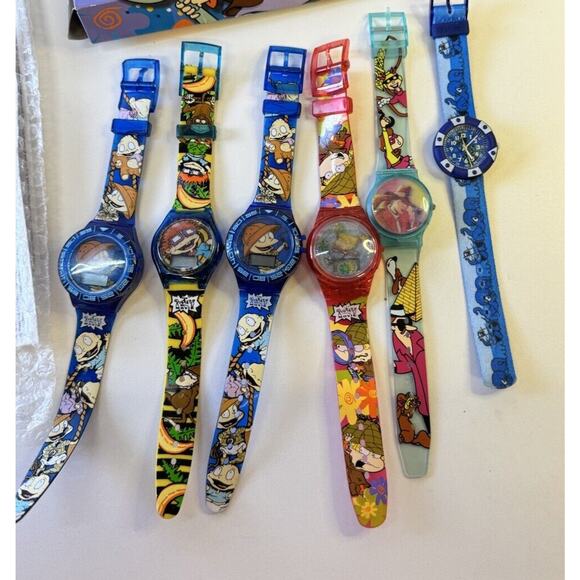 VtgThe Rugrats Movie Collectible Watches Set of‎ 4 Equity 1998 Plus 2 - Untested - Picture 15 of 16